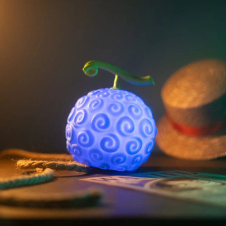 One Piece lampe avec USB-C Gum-Gum Fruit