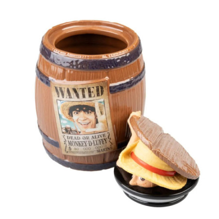 One Piece Boîte à biscuits Wanted Monkey D. Luffy