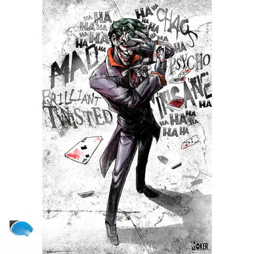 DC COMICS - Poster Maxi 91,5x61 - Joker Type