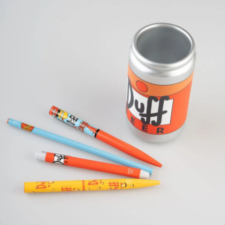 Les Simpson Porte-crayons incl. Set de Papeterie