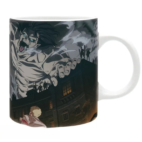 ATTACK ON TITAN - Mug - 320 ml - S4 key art - subli