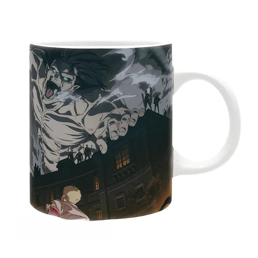 ATTACK ON TITAN - Mug - 320 ml - S4 key art - subli