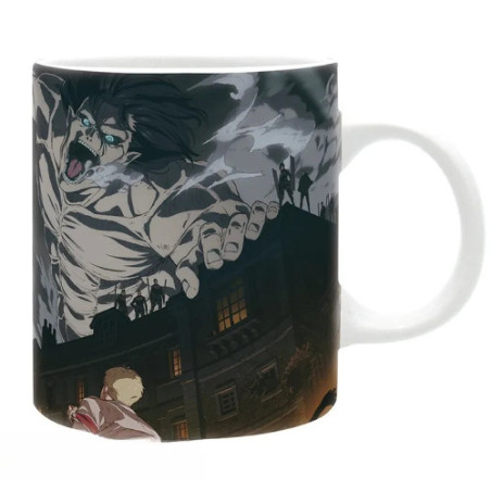 ATTACK ON TITAN - Mug - 320 ml - S4 key art - subli
