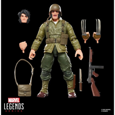 Marvel Legends Action figurine Wolverine (WWII Logan) 15 cm