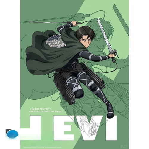 ATTACK ON TITAN - Poster Chibi 52x38 - S4 Levi