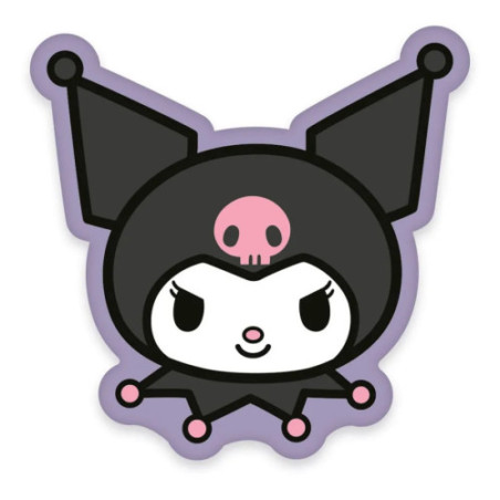 Sanrio oreiller Kuromi Face 36 cm