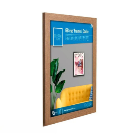 GBEYE - Cadre MDF Chêne - 30 x 40 cm - PDC