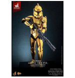 Star Wars figurine 1/6 Clone Trooper (Gold Chrome Version) Exclusive 30 cm