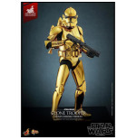 Star Wars figurine 1/6 Clone Trooper (Gold Chrome Version) Exclusive 30 cm