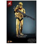 Star Wars figurine 1/6 Clone Trooper (Gold Chrome Version) Exclusive 30 cm