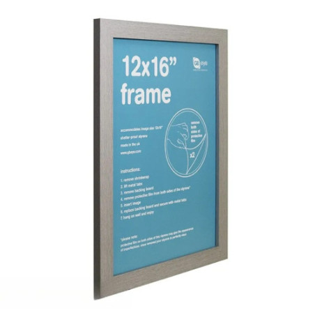 GBEYE - Cadre MDF Argent - 30 x 40 cm - PDC