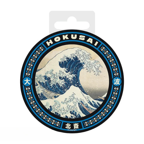 HOKUSAI - Dessous de verre en céramique "Grande Vague"