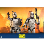 Star Wars The Clone Wars figurine 1/6 104th Battalion Wolfpack Clone Trooper Deluxe Version 30 cm