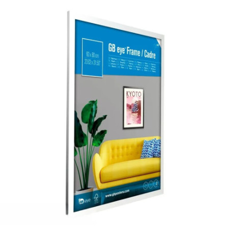 GBEYE - Cadre MDF Blanc - 60 x 80 cm