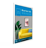 GBEYE - Cadre MDF Blanc - 60 x 80 cm