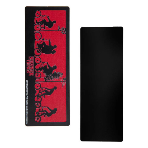 Stranger Things Silhouette Marque-page en métal