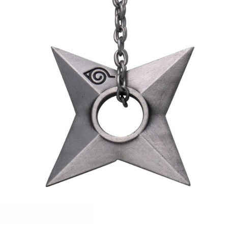 NARUTO SHIPPUDEN - Porte-clés 3D - Shuriken Konoha