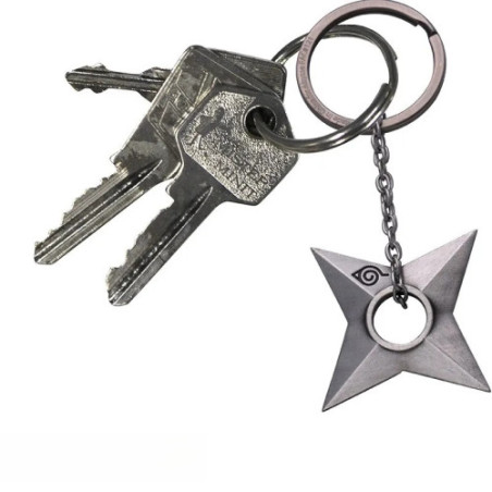 NARUTO SHIPPUDEN - Porte-clés 3D - Shuriken Konoha