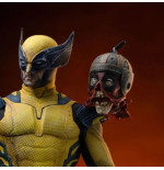 Deadpool 3 statuette 1/10 Art Scale Wolverine & Headpool 22 cm