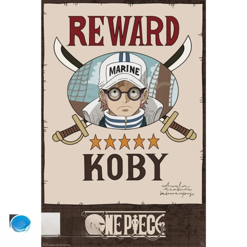 ONE PIECE - Poster Maxi 91,5x61 FSC MIX - Wanted Koby Cross Guild
