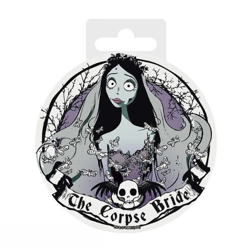 CORPSE BRIDE - Dessous de verre en céramique "Emily"