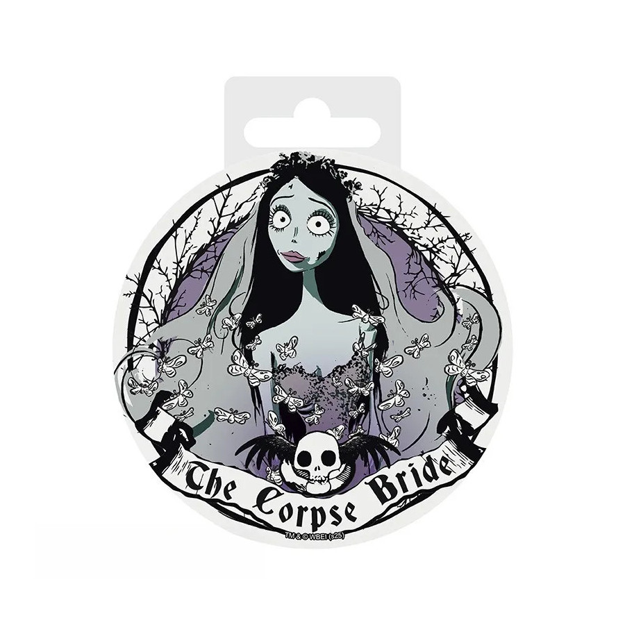 CORPSE BRIDE - Dessous de verre en céramique "Emily"