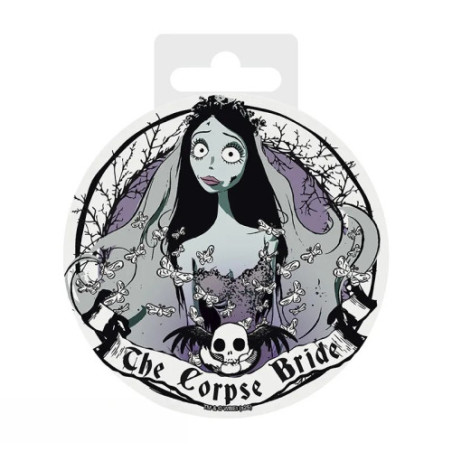 CORPSE BRIDE - Dessous de verre en céramique "Emily"