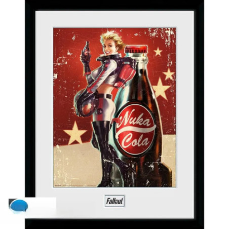 FALLOUT - Tirage encadré "Nuka Cola" (30x40)