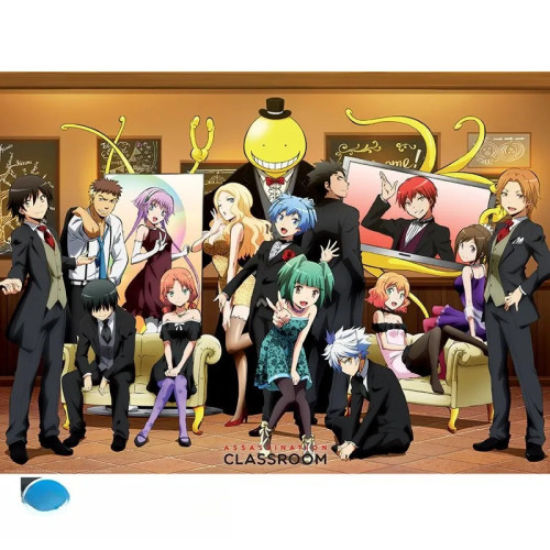 ASSASSINATION CLASSROOM - Poster Chibi 52x38 - Groupe Élégant