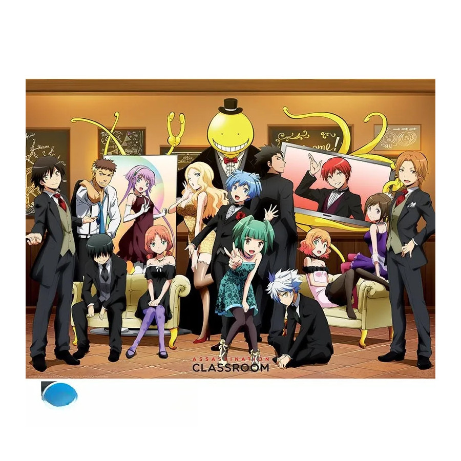 ASSASSINATION CLASSROOM - Poster Chibi 52x38 - Groupe Élégant