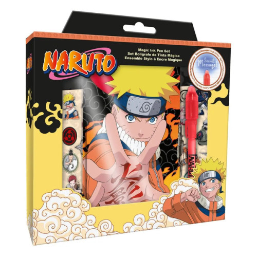Naruto set de journal intime avec cadenas