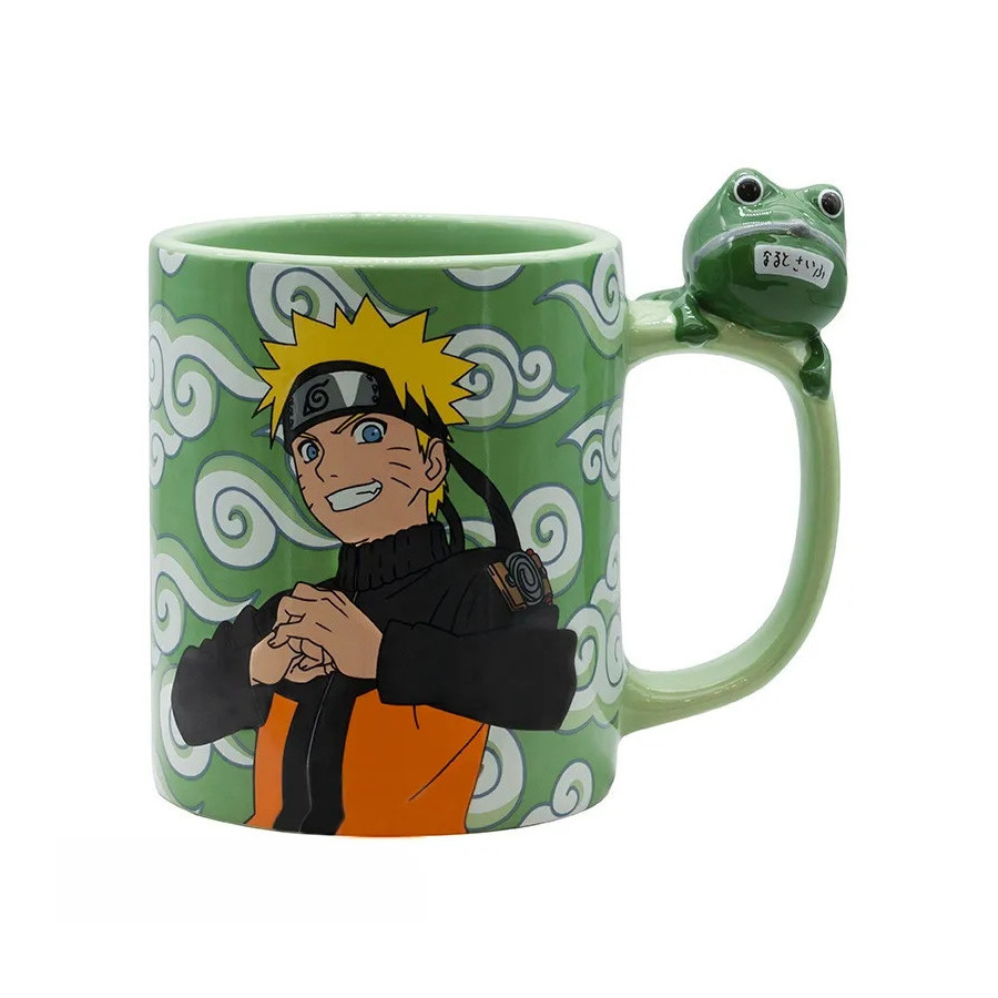 NARUTO SHIPPUDEN - Mug 3D anse - Naruto et Gama-chan