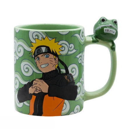 NARUTO SHIPPUDEN - Mug 3D anse - Naruto et Gama-chan