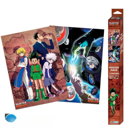 HUNTER X HUNTER - Set 2 Posters Chibi 52x38 - Groupes