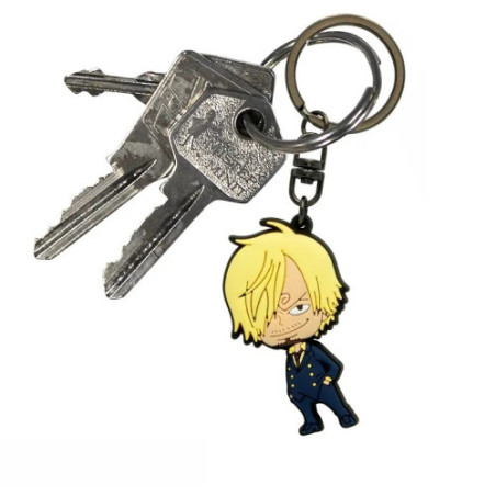 ONE PIECE - Porte-clés PVC - Sanji SD