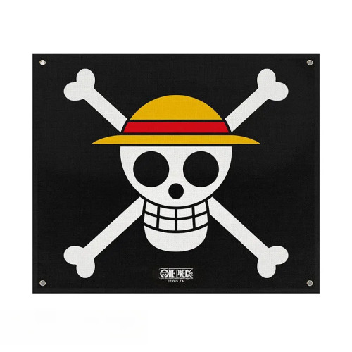 ONE PIECE - Drapeau "Strawhat" (50x60)