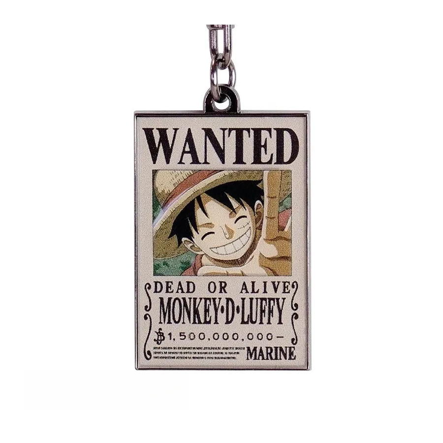 ONE PIECE - Porte-clés Wanted Luffy