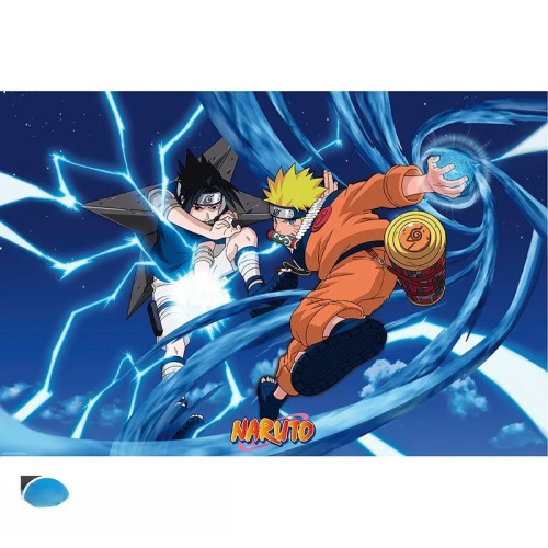 NARUTO - Poster Maxi 91,5x61 - Naruto & Sasuke