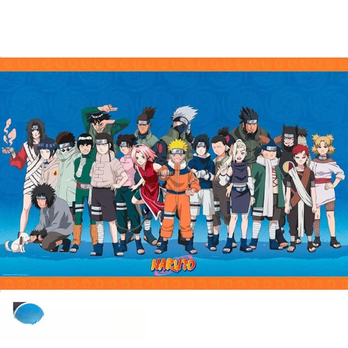 NARUTO - Poster Maxi 91,5x61 - Ninjas Konoha