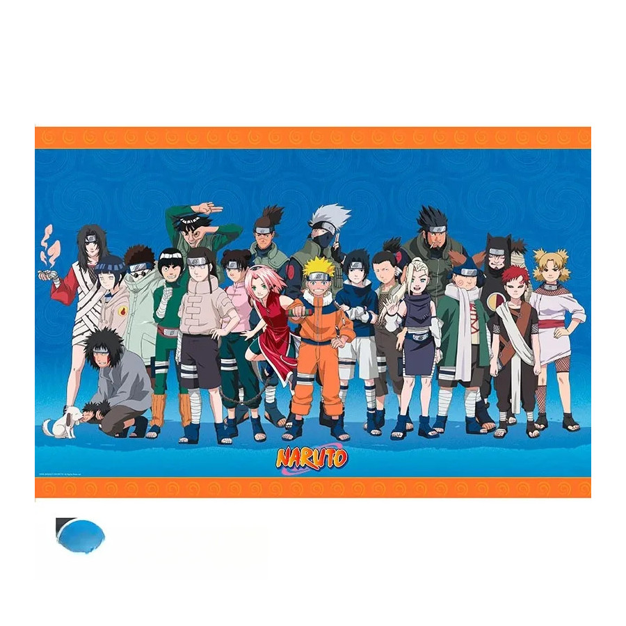 NARUTO - Poster Maxi 91,5x61 - Ninjas Konoha