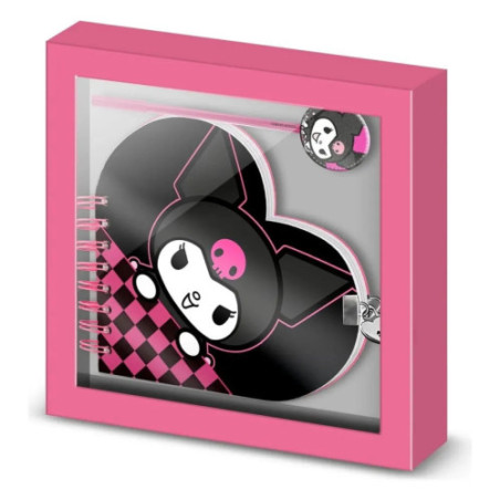 Hello Kitty carnet de notes avec stylo set cadeau Kuromi Chess