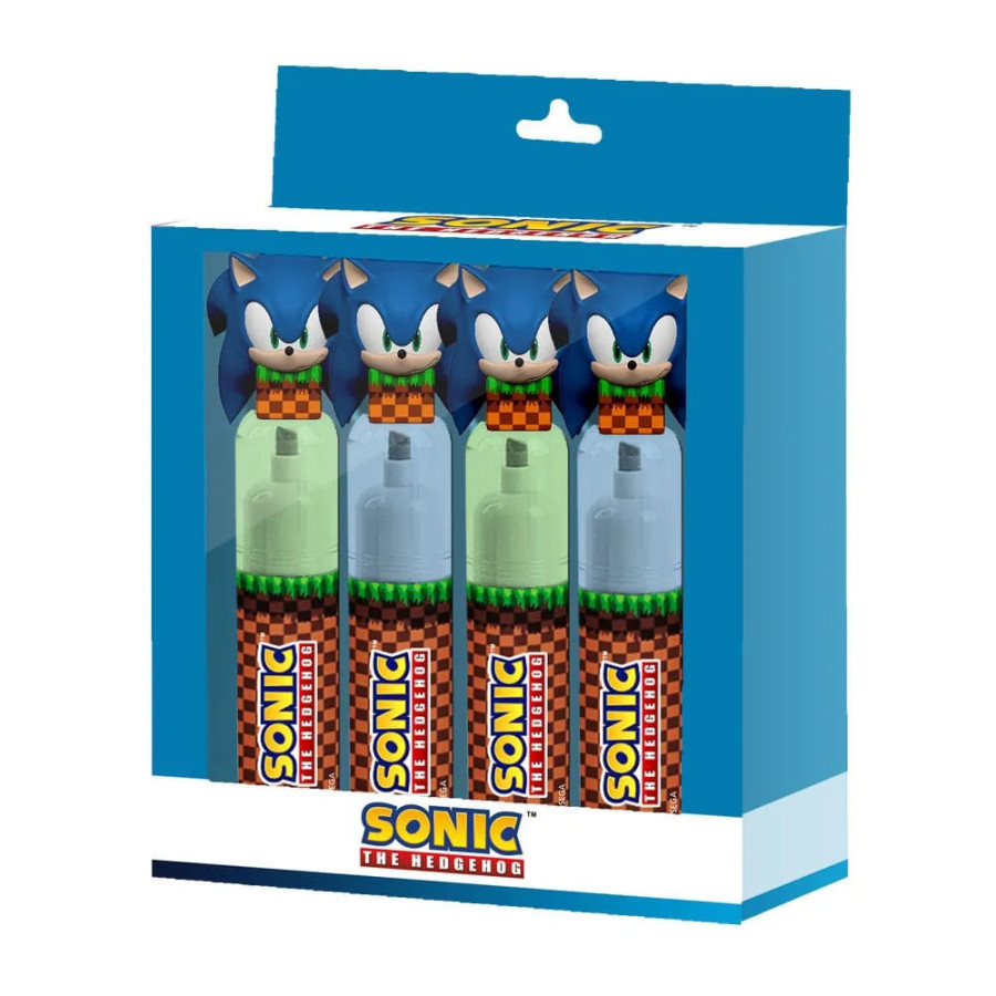 Sonic - The Hedgehog pack 4 surligneurs