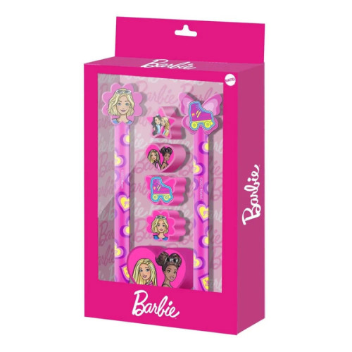Barbie set d'écriture 7 pièces