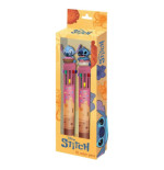 Lilo & Stitch pack 2 stylos à bille 10 couleurs