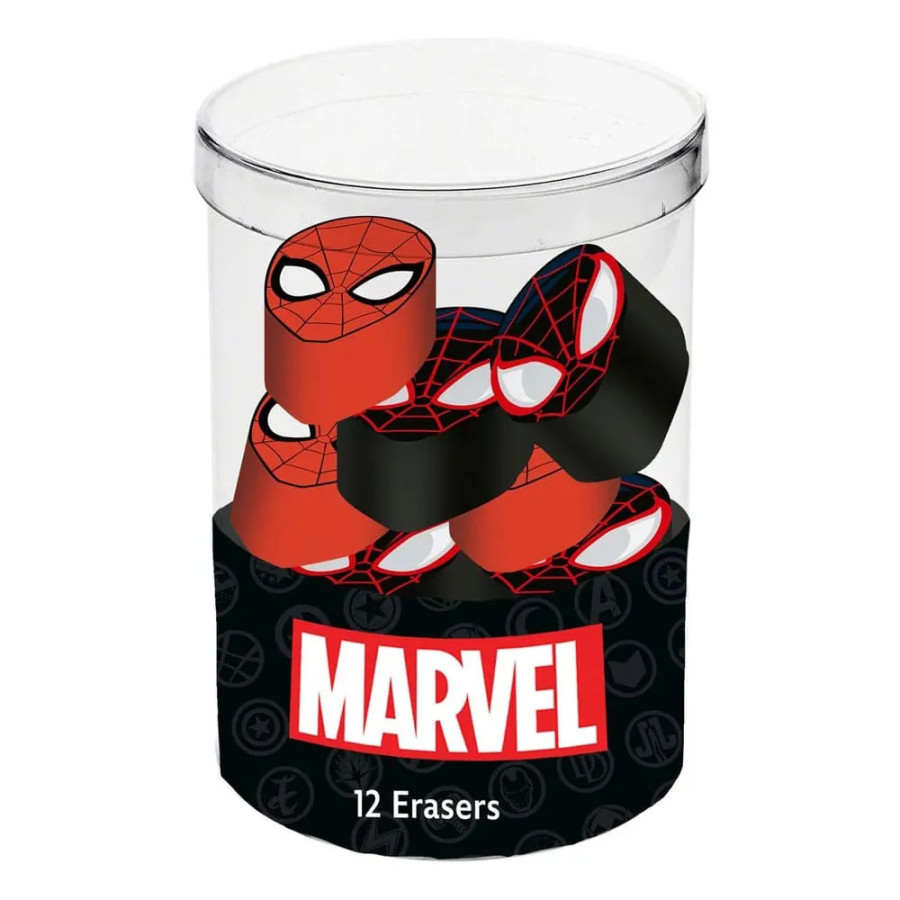 Spider-Man pack 12 gommes
