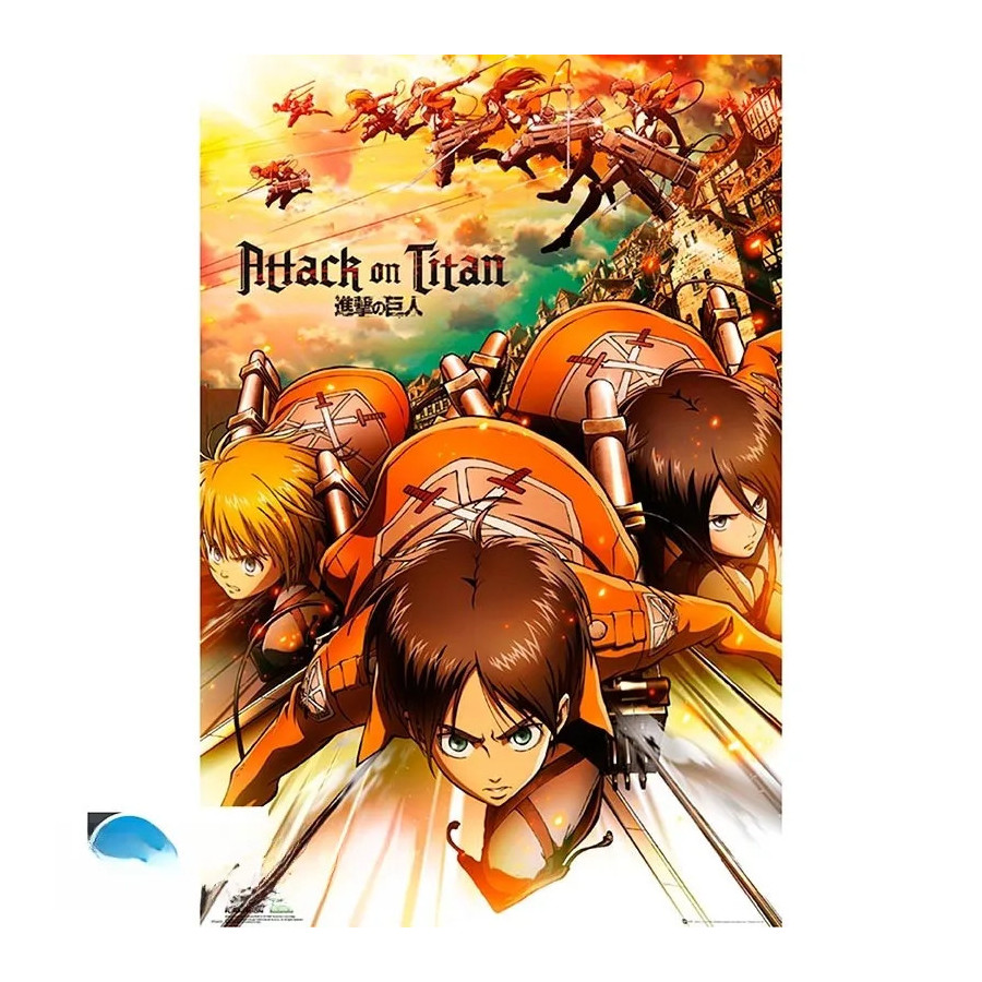 ATTACK ON TITAN - Poster Maxi 91,5x61 - Attack