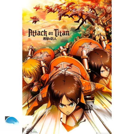 ATTACK ON TITAN - Poster Maxi 91,5x61 - Attack