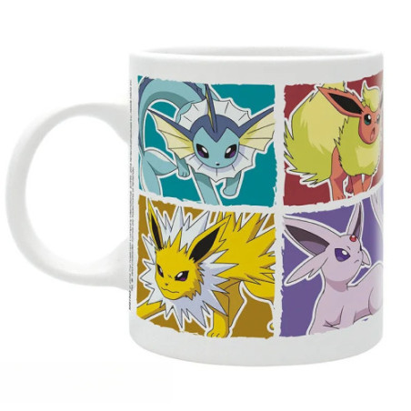 POKEMON - Mug - 320 ml - Evoli Evolutions - subli - boîte