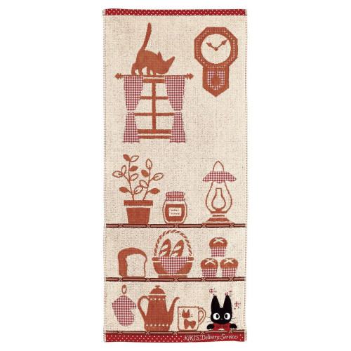 Kiki la petite sorcière serviette de toilette Jiji Shelf 34 x 80 cm