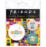 FRIENDS - Pack de Badges - Central Perk & Co